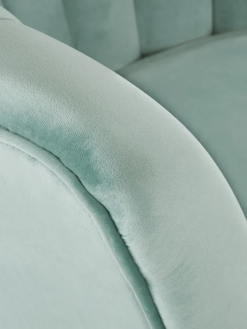 Sofa De Terciopelo Oyster (2 Plazas)