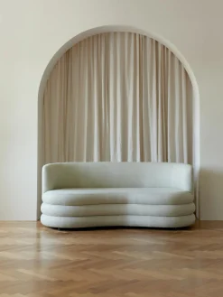 Sofa En Tejido Boucle De Diseno Solomon (3 Plazas)