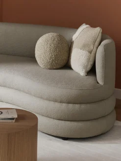 Sofa En Tejido Boucle De Diseno Solomon (3 Plazas)