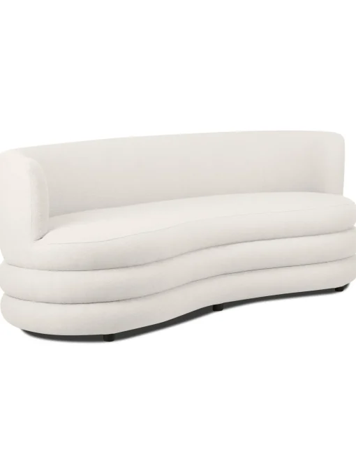 Sofa En Tejido Boucle De Diseno Solomon (3 Plazas)