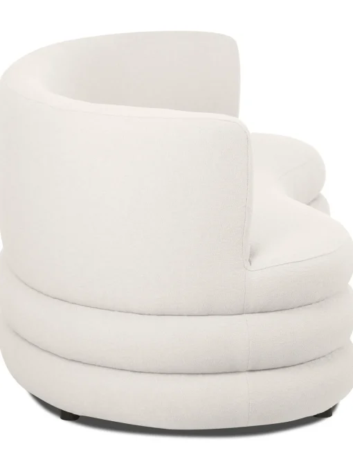 Sofa En Tejido Boucle De Diseno Solomon (3 Plazas)