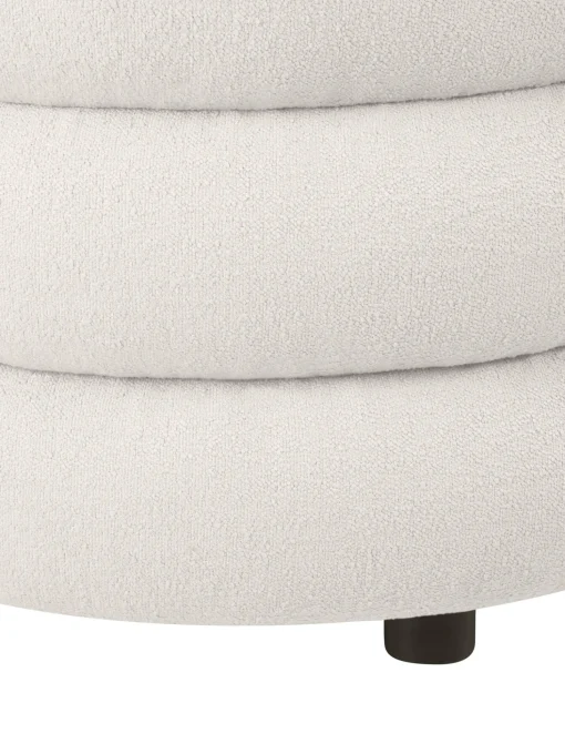 Sofa En Tejido Boucle De Diseno Solomon (3 Plazas)