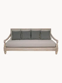 Sofa Grande Para Exterior De Madera Bali (4 Plazas)