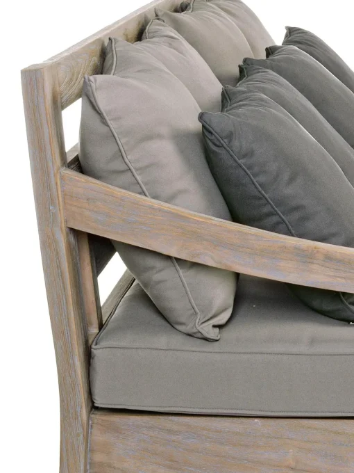 Sofa Grande Para Exterior De Madera Bali (4 Plazas)