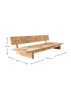 Sofa Lounge Para Exterior De Lampacanay Porch (3 Plazas)