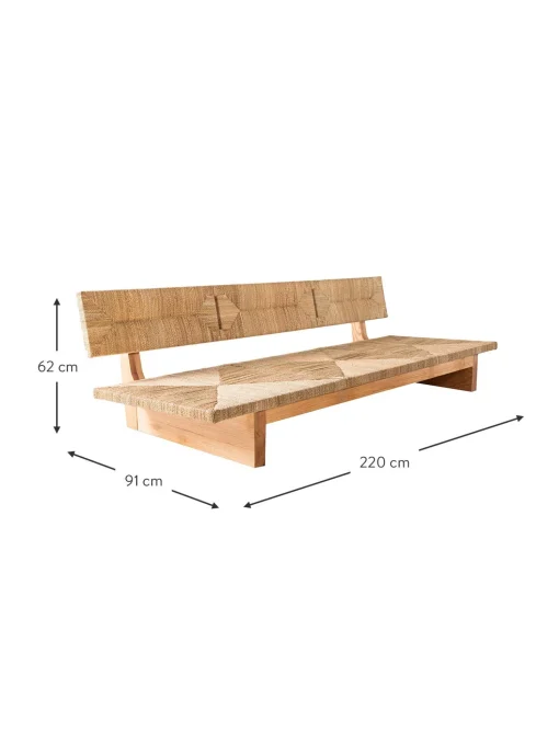 Sofa Lounge Para Exterior De Lampacanay Porch (3 Plazas)