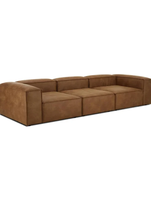 Sofa Modular De Cuero Reciclado Lennon (4 Plazas)