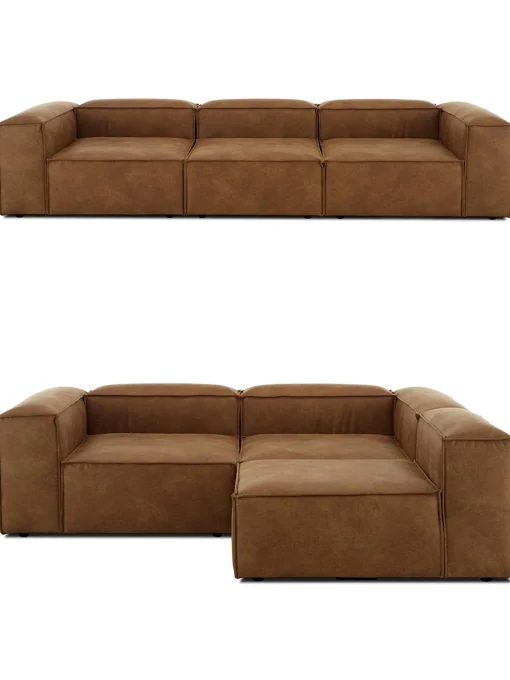 Sofa Modular De Cuero Reciclado Lennon (4 Plazas)