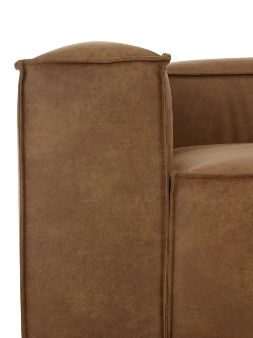Sofa Modular De Cuero Reciclado Lennon (4 Plazas)