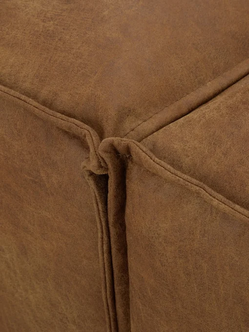 Sofa Modular De Cuero Reciclado Lennon (4 Plazas)