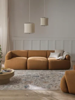 Sofa Modular En Tejido Boucle Sofia (3 Plazas)