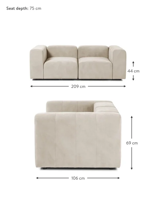 Sofa Modular Lena (3 Plazas)