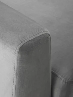 Sofa Rinconera Cama De Terciopelo Luna (3 Plazas), Con Colchon