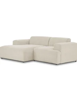 Sofa Rinconera De Pana Melva (3 Plazas)