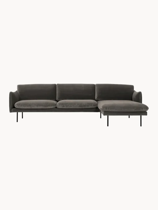 Sofa Rinconera De Terciopelo Moby