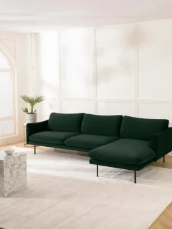 Sofa Rinconera De Terciopelo Moby