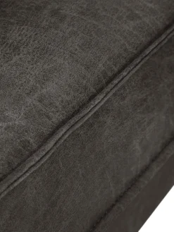 Sofa Rinconera Extra Grande De Cuero Reciclado Hunter