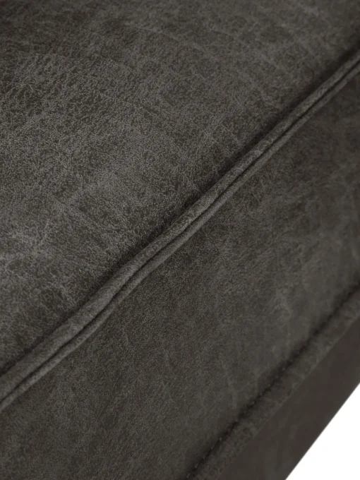 Sofa Rinconera Extra Grande De Cuero Reciclado Hunter