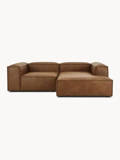 Sofa Rinconera Modular De Cuero Lennon