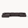 Sofa Rinconera Modular De Cuero Reciclado Lennon