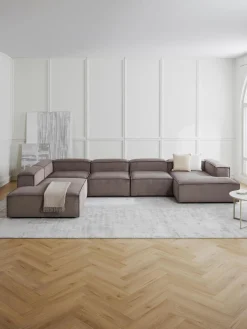 Sofa Rinconera Modular De Pana Lennon