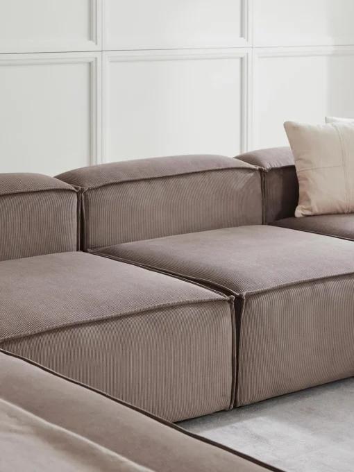 Sofa Rinconera Modular De Pana Lennon