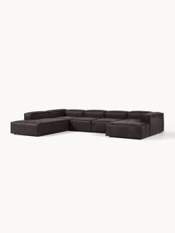 Sofa Rinconera Modular De Cuero Reciclado Lennon