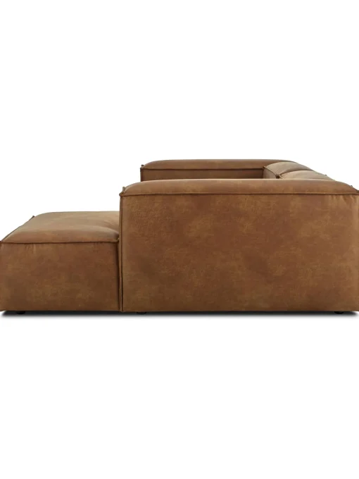 Sofa Rinconera Modular De Cuero Lennon