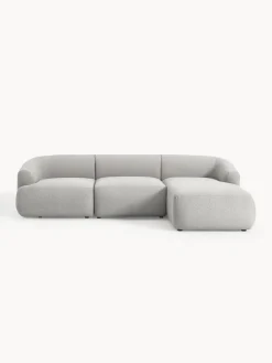 Sofa Rinconera Modular En Tejido Boucle Sofia (3 Plazas)
