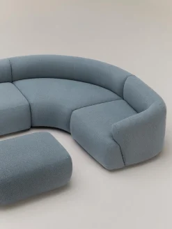 Sofa Rinconera Modular En Tejido Boucle Sofia
