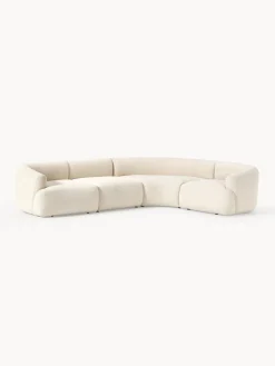 Sofa Rinconera Modular En Tejido Boucle Sofia (4 Plazas)
