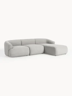 Sofa Rinconera Modular En Tejido Boucle Sofia (3 Plazas)