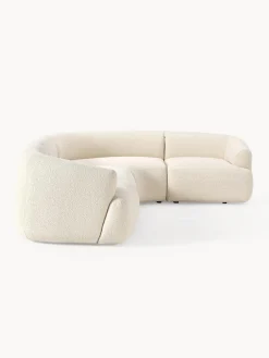Sofa Rinconera Modular En Tejido Boucle Sofia (4 Plazas)