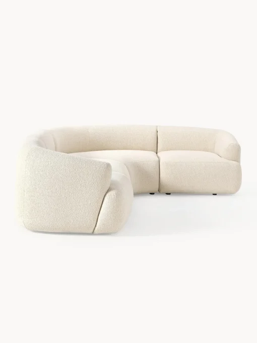 Sofa Rinconera Modular En Tejido Boucle Sofia (4 Plazas)