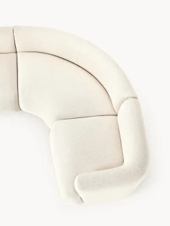 Sofa Rinconera Modular En Tejido Boucle Sofia (4 Plazas)