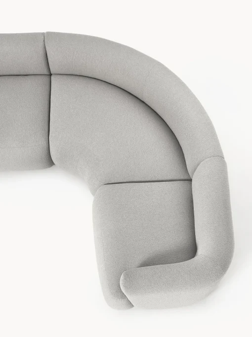 Sofa Rinconera Modular En Tejido Boucle Sofia
