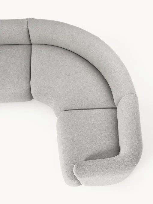 Sofa Rinconera Modular En Tejido Boucle Sofia (4 Plazas)