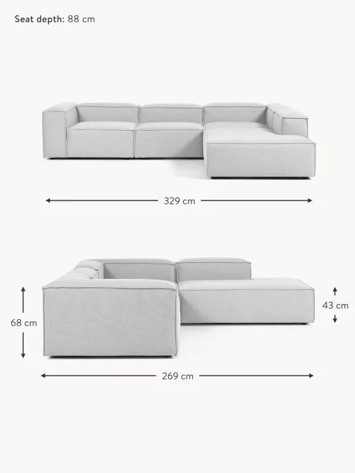 Sofa Rinconera Modular Grande Lennon