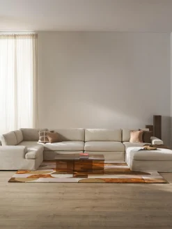 Sofa Rinconera Modular Russell, Desenfundable