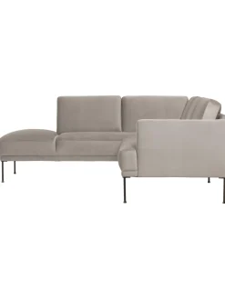 Sofa Rinconero De Terciopelo Fluente