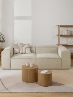 Sofa Rinconero Modular De Pana Lennon (3 Plazas)