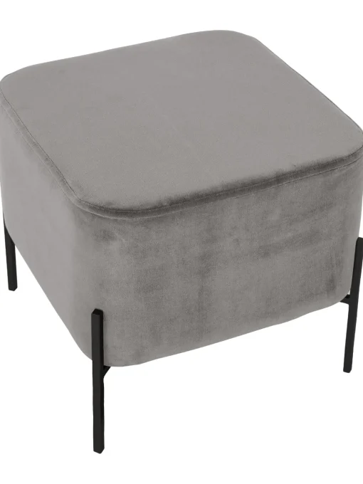 Taburete De Terciopelo Harper