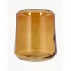 Vaso Cepillo De Dientes De Vidrio Vintage
