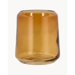 Vaso Cepillo De Dientes De Vidrio Vintage