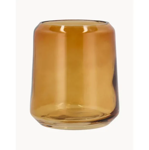 Vaso Cepillo De Dientes De Vidrio Vintage