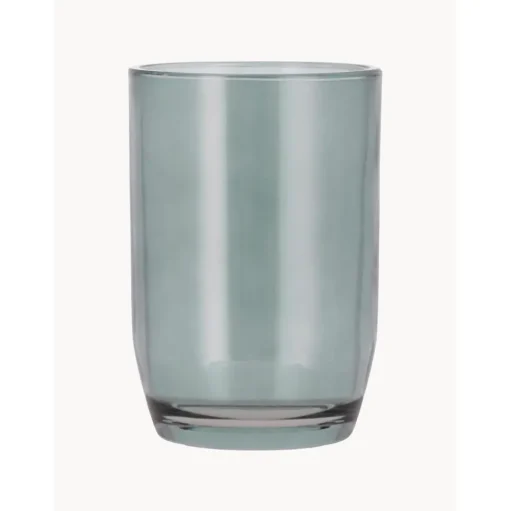 Vaso Cepillo De Dientes De Vidrio Vintage