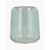 Vaso Cepillo De Dientes De Vidrio Vintage