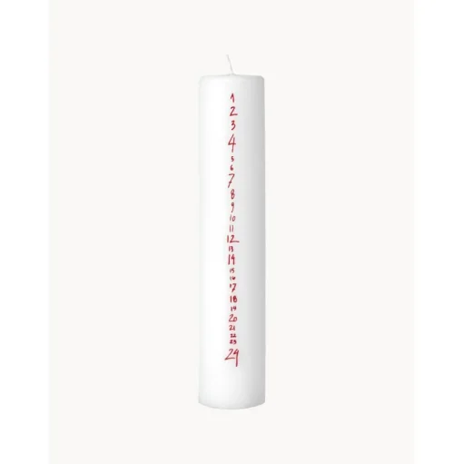 Vela Calendario De Adviento Artesanal Rustic