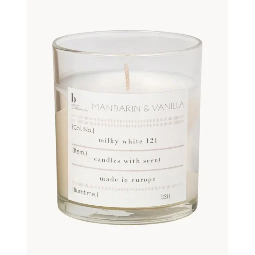 Vela Perfumada Mandarin (Mandarina Y Vainilla)