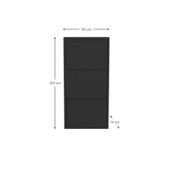 Zapatero De Pared Caruso, Puertas Abatibles